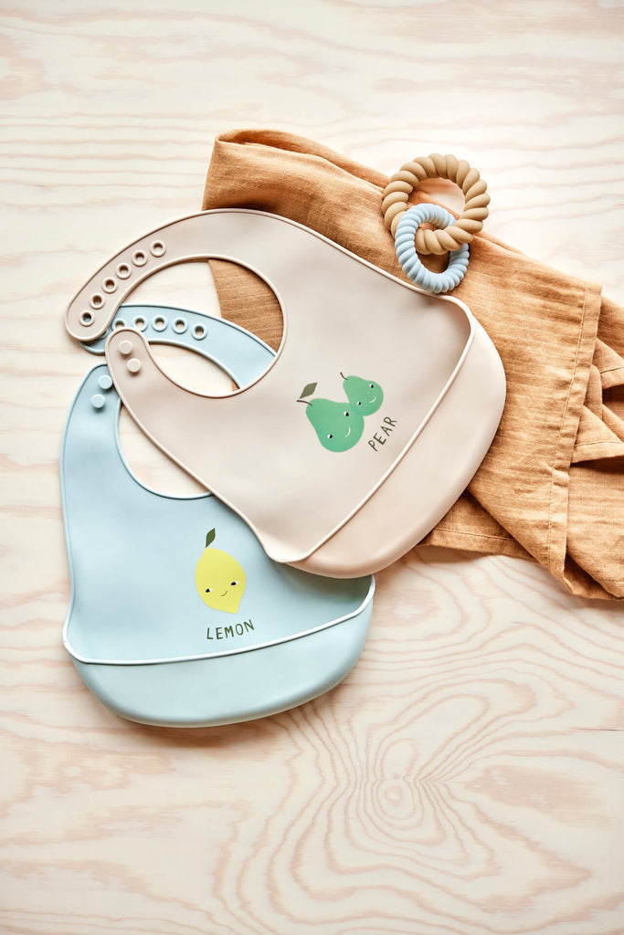 Siliconen slab | Yummy | Minty & camel | Set van 2