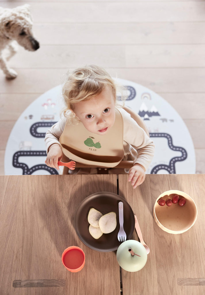 Siliconen slab | Yummy | Minty & camel | Set van 2