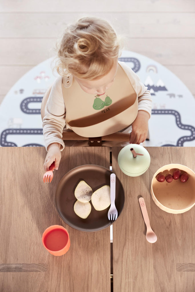 Siliconen slab | Yummy | Minty & camel | Set van 2